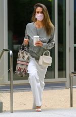 JESSICA ALBA Arrives at Her Office in Playa Vista 05/12/2021
