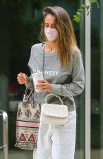 JESSICA ALBA Arrives at Her Office in Playa Vista 05/12/2021