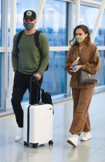 JESSICA ALBA Arrives at JFK Airport in New York 05/06/2021