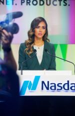 JESSICA ALBA at New York Stock Exchange 05/05/2021