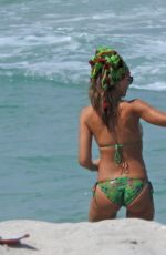 JESSICA ALBA in Bikini at a Beach in Miami 05/08/2021