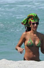 JESSICA ALBA in Bikini at a Beach in Miami 05/08/2021