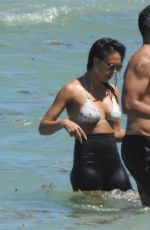 JESSICA ALBA in Bikini at a Beach in Miami 05/09/2021