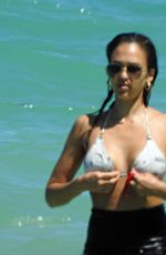 JESSICA ALBA in Bikini at a Beach in Miami 05/09/2021