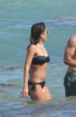 JESSICA ALBA in Bikni on the Beach in Miami 05/10/2021