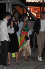 JESSICA ALBA Out for Dinner in Miami 05/08/2021