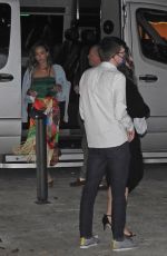 JESSICA ALBA Out for Dinner in Miami 05/08/2021