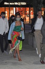 JESSICA ALBA Out for Dinner in Miami 05/08/2021
