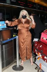 JESSICA ALVES at LAX Airport in Los Angeles 04/30/2021