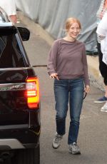 JESSICA CHASTAIN on the Set of The Good Nurse in Norwalk 05/27/2021