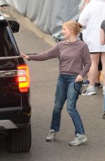 JESSICA CHASTAIN on the Set of The Good Nurse in Norwalk 05/27/2021