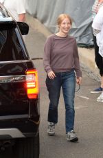 JESSICA CHASTAIN on the Set of The Good Nurse in Norwalk 05/27/2021