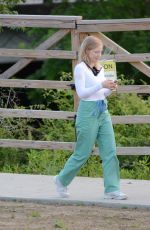JESSICA CHASTAIN on the Set of The Good Nurse in Stamford 05/19/2021