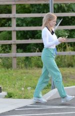 JESSICA CHASTAIN on the Set of The Good Nurse in Stamford 05/19/2021