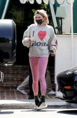 JESSICA HART at San Vicente Bungalows in West Hollywood 05/06/2021