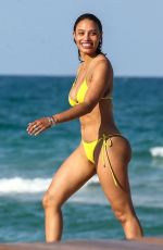 JESSICA LEDON at a Beach in Miami 05/26/2021