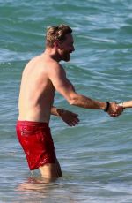 JESSICA LEDON at a Beach in Miami 05/26/2021