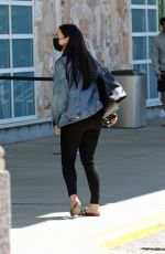 JESSICA LOWNDES Catching a Cab Out in Vancouver 05/30/2021