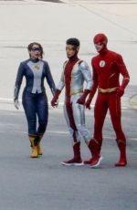 JESSICA PARKER KENNEDY on the Set of The Flash in Vancouver 05/07/2021