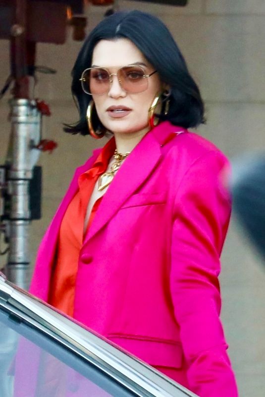 JESSIE J Shooting a Video Out in Los Angeles 05/22/2021