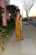 JEZLAN MOYET Arrives at Taryn Manning