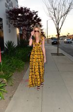 JEZLAN MOYET Arrives at Taryn Manning