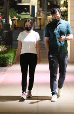 JINGER DUGGAR and Jeremy Vuolo at The Grove in Los Angeles 05/04/2021