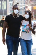 JODIE TURNER-SMITH Out with Her Brother in New York 05/21/2021
