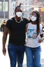 JODIE TURNER-SMITH Out with Her Brother in New York 05/21/2021