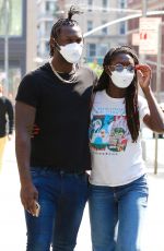 JODIE TURNER-SMITH Out with Her Brother in New York 05/21/2021