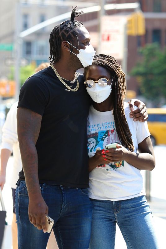 JODIE TURNER-SMITH Out with Her Brother in New York 05/21/2021
