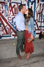 JORDANA BREWSTER and Mason Morfit Leaves Craig