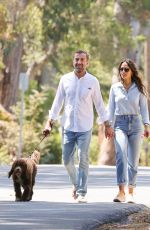 JORDANA BREWSTER and Mason Morfit Out with Their Dog in Santa Barbara 05/28/2021