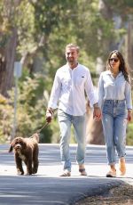JORDANA BREWSTER and Mason Morfit Out with Their Dog in Santa Barbara 05/28/2021