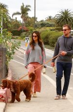 JORDANA BREWSTER and Mason MorfIt Out with Their Dog in Santa Monica 05/15/2021
