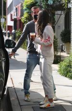 JORDANA BREWSTER and Mason Mortig Out for Coffee in Brentwood 05/17/2021