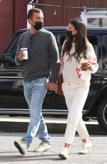 JORDANA BREWSTER and Mason Mortig Out for Coffee in Brentwood 05/17/2021