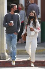 JORDANA BREWSTER and Mason Mortig Out for Coffee in Brentwood 05/17/2021