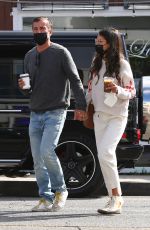 JORDANA BREWSTER and Mason Mortig Out for Coffee in Brentwood 05/17/2021