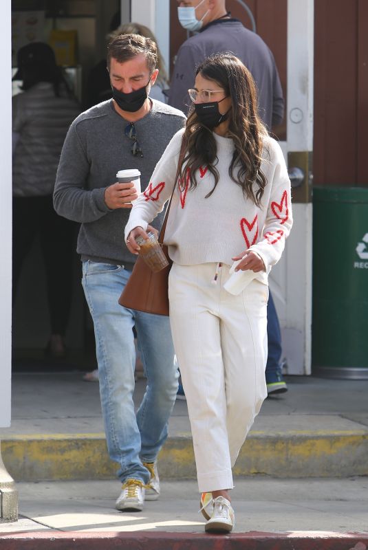 JORDANA BREWSTER and Mason Mortig Out for Coffee in Brentwood 05/17/2021