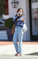 JORDANA BREWSTER at a Nail Salon in Santa Monica 05/24/2021