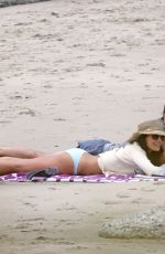 JORDANA BREWSTER in BikiniOut at a Beach in Santa Monica 05/02/2021