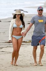 JORDANA BREWSTER in BikiniOut at a Beach in Santa Monica 05/02/2021