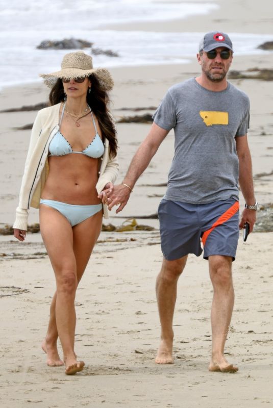 JORDANA BREWSTER in BikiniOut at a Beach in Santa Monica 05/02/2021