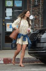 JORDANA BREWSTER Out Picking up a Pizza in Los Angeles 05/18/2021