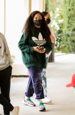 JORDYN WOODS at Shibuya Sushi in Calabasas 05/16/2021
