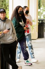 JORDYN WOODS at Shibuya Sushi in Calabasas 05/16/2021