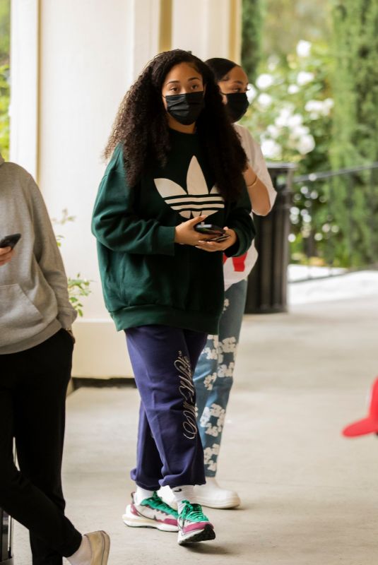 JORDYN WOODS at Shibuya Sushi in Calabasas 05/16/2021