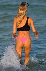 JOY CORRIGAN in Bikini at a Photoshoot in Miami Beach 05/01/2021