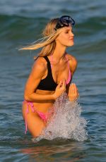 JOY CORRIGAN in Bikini at a Photoshoot in Miami Beach 05/01/2021